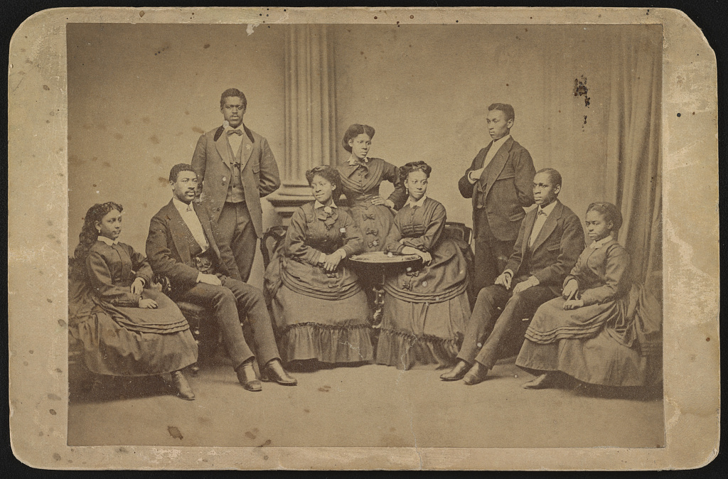 Fisk Jubilee Singers in 1872
